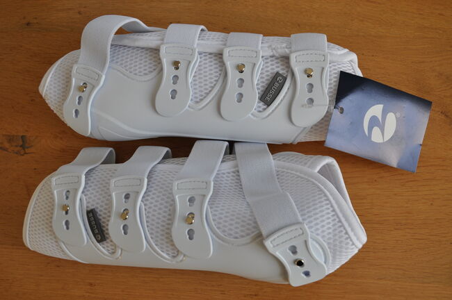 Busse neue Gamaschen DRESSAGE-PRO XL weiß, Busse, Moni, Ochraniacze, Attenkirchen