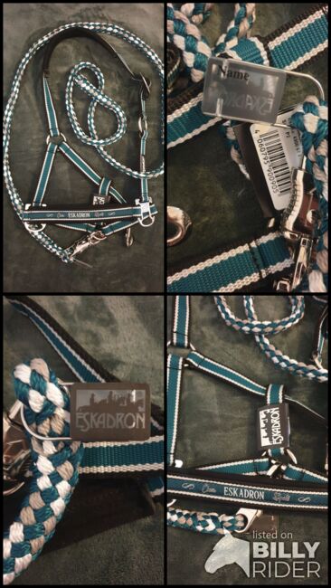 NEU Eskadron tealblue Halfter mit Strick Set P2, Eskadron, Frau Schmidt, Kantary, Oberschleißheim, Image 6