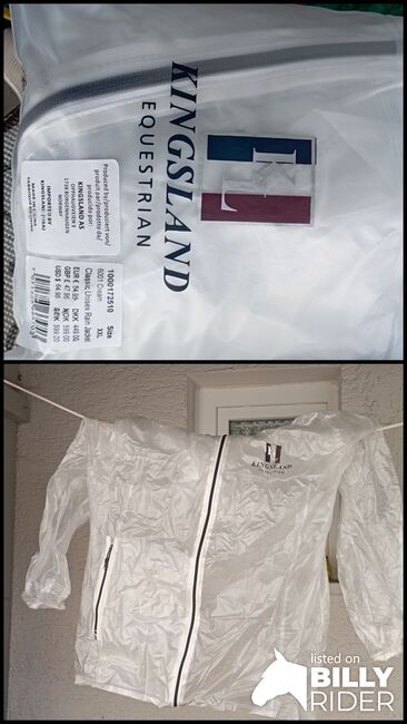 !!Neu!! Kingsland Regenjacke durchsichtig XXL, Kingsland  Regenjacke , Kleen, Kurtki jeździeckie i kamizelki, Langenau/Göttingen, Image 3