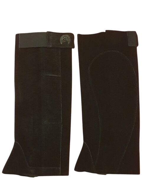 Neu! Reiter, Chaps, XS, schwarz, seitlicher Reißverschluss, Velourleder, sehr weich und bequem, Gera, Andrea Schürmann, Czapsy i sztylpy, Lichtenau, Image 7