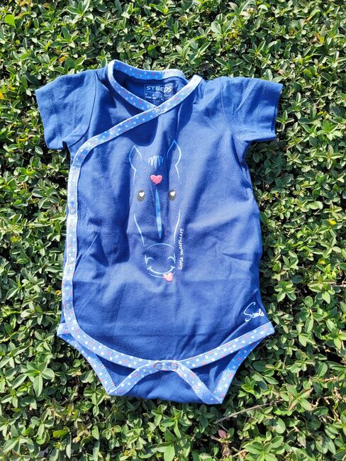 Neuer Babybody Steeds 74/80 blau, Steeds, Jojo, Koszulki i t-shirty dziecięce, Berlin