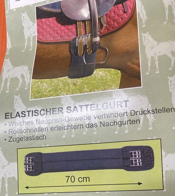 Neu elastischer Sattelgurt, Kathrin, Popręgi, Ketsch