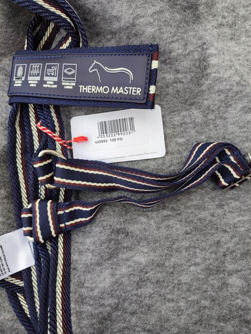 Neue und unbenutzte THERMO MASTER Fleece-Abschwitzdecke Felty II, grau, Gr. 125, Thermo Master Felty 2, Anni a, Derki dla konia, Seekirchen , Image 4