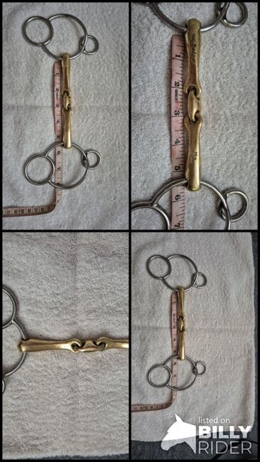 NS universal bit 5.25", Neue schule Neue schule 16mm diameter 5.25", Lucy, Horse Bits, West Derby, Image 6