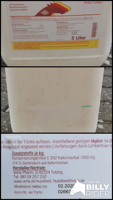 NUPAFEED liquid - Magnesium flüssig, Nupafeed liquid, Nicole, Pasza i suplementy dla koni, WEDEMARK, Image 4