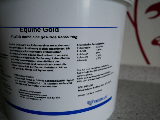 NutriScience Equine Gold 1,5 kg Neu & OVP zur Unterstützung der Verdauung, NutriScience Equine Gold, Sabrina, Horse Feed & Supplements, Eltville, Image 2