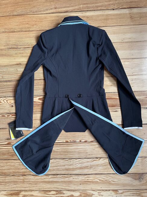 NWT Charles Ancona Women Equestrian Shadbelly Blue Trim Shoulder Pad Show Jacket, Charles Ancona Shadbelly, Allison Howell, Na zawody, Newport, Image 5