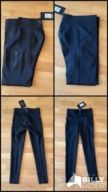 *Neu* Equiline Reitleggings Christic Schwarz S, Equiline  Christic Schwarz S, Sophie H , Breeches & Jodhpurs, Bad Aibling, Image 6