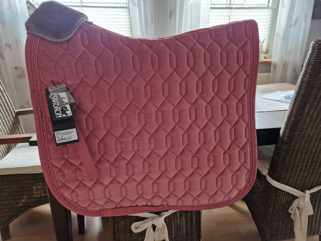 Neue Eskadron Velvet Crystal Rouge WB/ DR, Eskadron Velvet Rouge, Silke, Dressage Pads, Rieps, Image 4