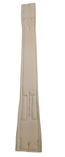 Neu! Sattelgurt, 80 cm unelastisch, weiß-braun, Trevira, Gera, Gera, Andrea Schürmann, Girths & Cinches, Lichtenau, Image 5
