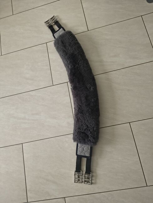 Neuer Mattes Mondgurt Lammfell Langgurt 105 cm, Mattes Mondgurt vor allem für Isländer und Kleinpferde, Karin, Girths & Cinches, Ennsdorf