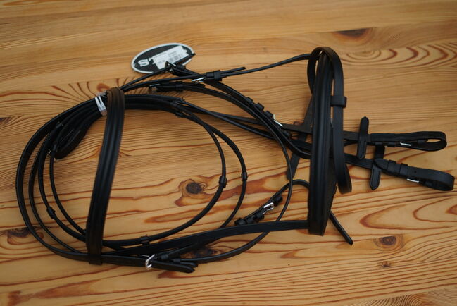 Neue Trense COB englisch komibiniert schwarz VB Star, Star, AC, Bridles & Headstalls, Velbert