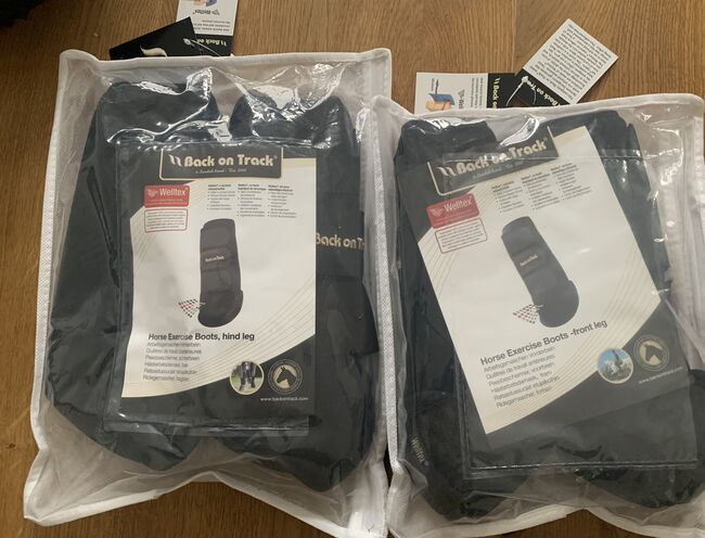 Neue Back on Track Welltex Dressur Arbeitsgamaschen Set vorne und hinten Gr.M, Back on Track Back on Track Welltex Arbeitsgamschen , Melanie, Tendon Boots, Dortmund , Image 2