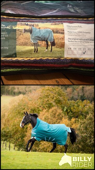 NEU: Horseware Amigo Bravo 12 Wug Turnout, 250 g, High Neck, 140, Horseware Amigo Bravo 12 Wug Turnout, Jula, Horse Blankets, Sheets & Coolers, Hamburg , Image 3