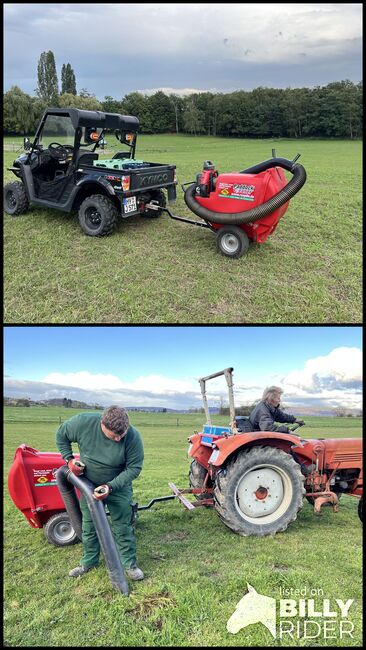 Pferdeäpfel-Sauger für Paddock, Stall und Weide, Rampelmann & Spielthoff Paddock cleaner , Bothe, Stabilne maty, Neuwied, Image 3