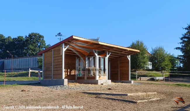 Offenstall bauen zum Bestpreis - Pferdeunterstand, Weideunterstand & Weidehütte | Top - Laufstall, AUSSENBOXEN Pferdeunterstand - Weideunterstand - Unterstand - Offenstall bauen, AUSSENBOXEN (AUSSENBOXEN Sp. z o.o.), Weidezelte & Unterstände, Wałcz, Abbildung 16