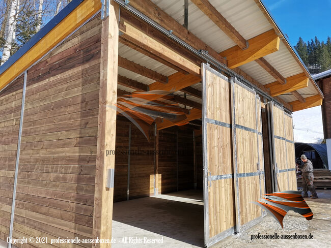 Offenstall kaufen - Pferdeunterstand, Weideunterstand, Laufstall für Pferde & Weidehütte, AUSSENBOXEN Pferdeunterstand - Weideunterstand - Unterstand - Offenstall bauen, AUSSENBOXEN (AUSSENBOXEN Sp. z o.o.), Paddock-, Boxen- & Stallmatten, Wałcz, Abbildung 3