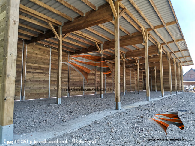 Offenstall kaufen - Pferdeunterstand, Weideunterstand, Laufstall für Pferde & Weidehütte, AUSSENBOXEN Pferdeunterstand - Weideunterstand - Unterstand - Offenstall bauen, AUSSENBOXEN (AUSSENBOXEN Sp. z o.o.), Paddock-, Boxen- & Stallmatten, Wałcz, Abbildung 13