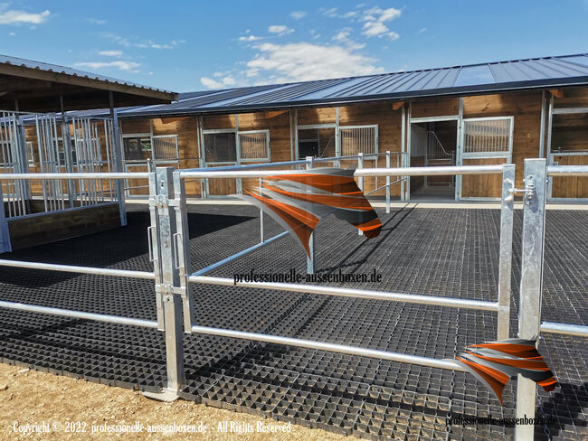 Zäune für Paddocks, Reitplätze & Weiden - Hochwertige Pferdezäune / Pferdekoppelzaun, AUSSENBOXEN PADDOCK - Zäune, AUSSENBOXEN (AUSSENBOXEN), Stabilne maty, Wałcz, Image 7