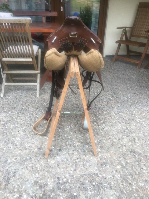 Alter Militärsattel, Militärsattel, Walter Kampmann , Other Saddle, Oberzent , Image 3