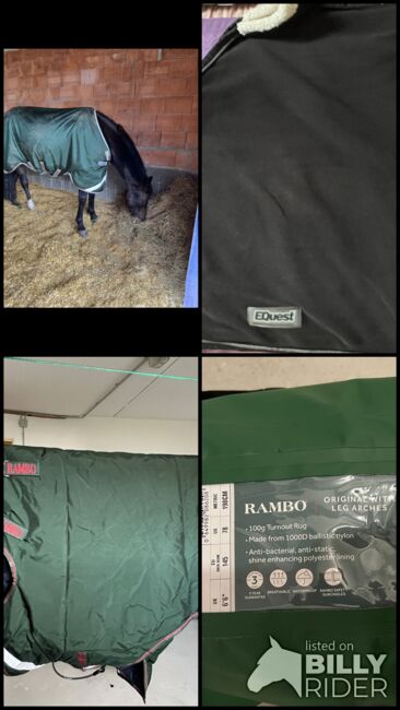 Verschiedene Decken (Rambo/Abschwitzdecke/Ausreitdecke), Horseware/Eskadron/Back on Track , Sabrina, Horse Blankets, Sheets & Coolers, Wolfsburg, Image 33