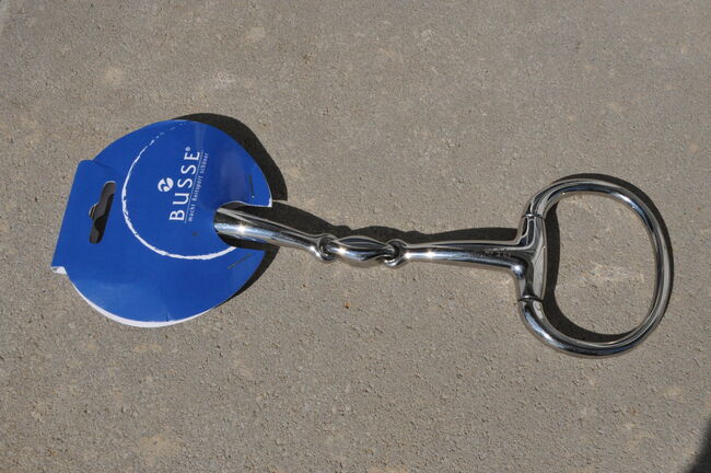 Olivenkopfgebiss 14 mm, doppelt gebrochen 13,5cm, Busse, Moni, Horse Bits, Attenkirchen