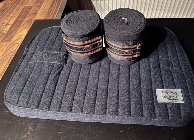 Bandagierunterlagen und Bandagen navy, Horse friends Protect, Anna Lena, Horse Bandages & Wraps, Neuenfelde