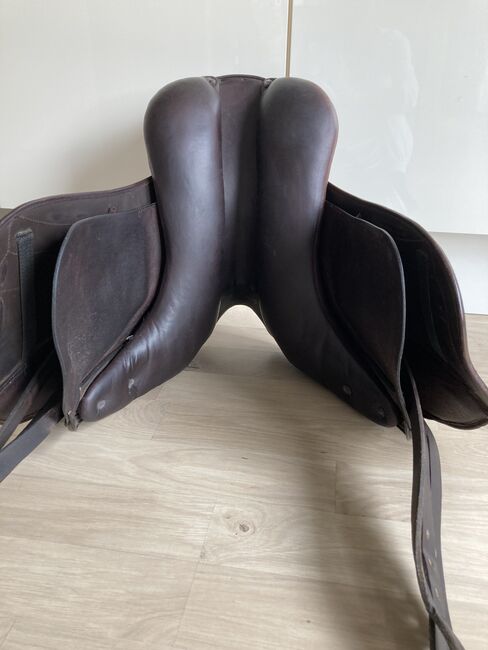 Dressursattel „Opalo“ /Estelle für kurze Spanier, Estelle Opalo, Mecki, Dressage Saddle, Obermichelbach, Image 6