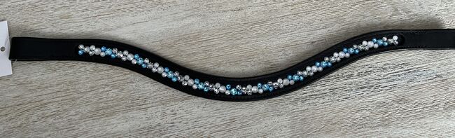 Stirnriemen "Wintertraum" mit original Swarovski, DIY, Jule, Naczółki, Münchenbernsdorf, Image 4