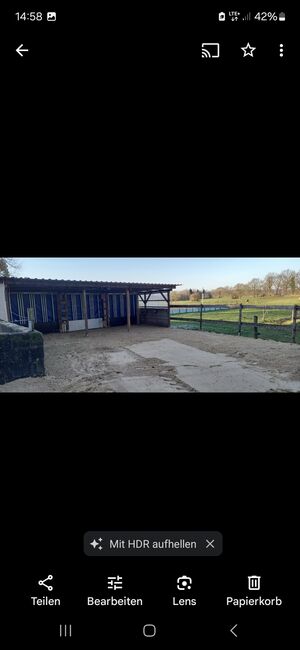 Offenstall bietet Platz, Beate Postel , Horse Stables, Hemmoor, Image 12