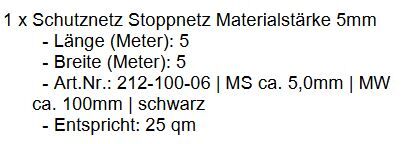 Wieder verfügbar Biete Heunetz / Gerüstschutznetz 5 x 5 meter, Maßanfertigung, Christine S., Hay Nets, Bags & Rags, Großostheim, Image 2