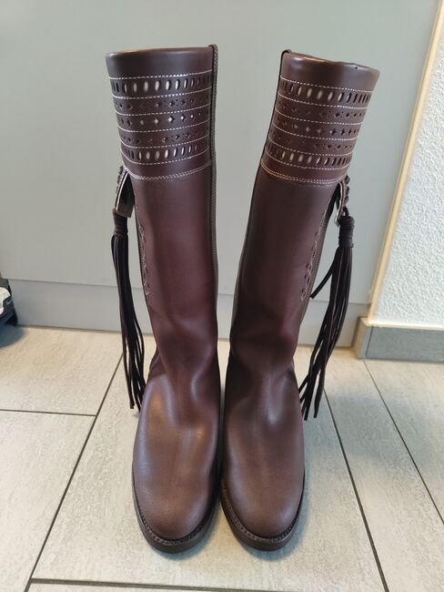 Original "el estribo" Reitstiefel, El Estribo  Spanische Reitstiefel, Natasha , Reitstiefel, Bellikon, Abbildung 2