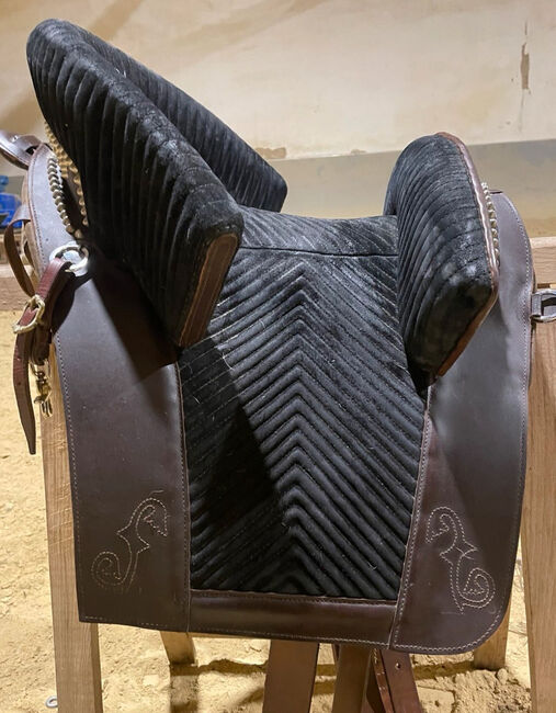 Original Goucha Sattel,Barock, Portugiesischer Sattel, Goucha, Tina, Baroque Saddle, Neufahrn bei Freising