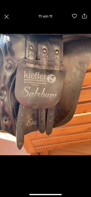 Original KIEFFER „Salzburg“ VS Sattel, Kieffer  Salzburg , Regina van Erp, Vielseitigkeitssattel (VS), München, Abbildung 2