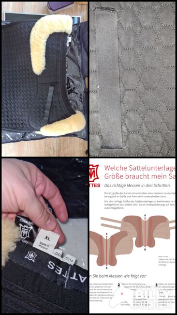 Original Mattes Schabracke mit Correctionfunktion, Mattes Correctionfunktion , Jasmin , Dressage Pads, Laberweinting, Image 14