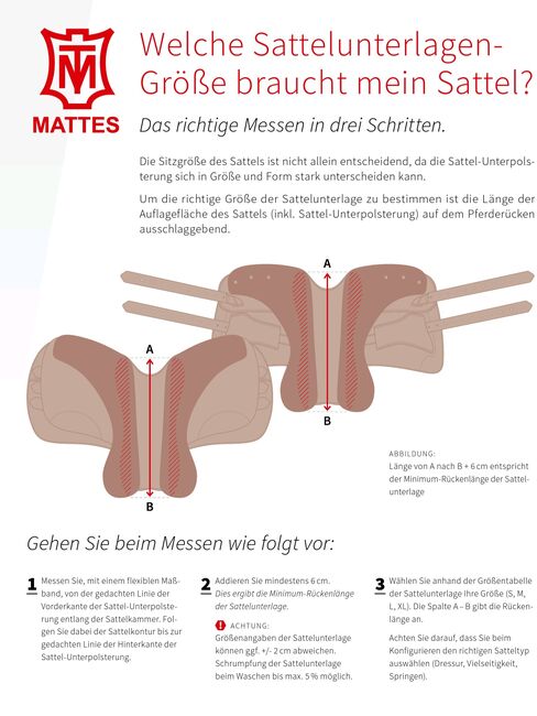 Original Mattes Schabracke mit Correctionfunktion, Mattes Correctionfunktion , Jasmin , Dressage Pads, Laberweinting, Image 13