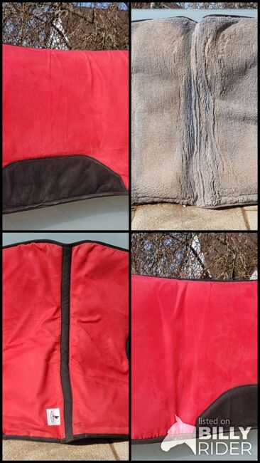 Original Medi Cheval Pad, Western half-star rot Correction 80x80, Medi Cheval, Tina Pätzold, Westernowo podkładki pod siodło, Roth, Image 6
