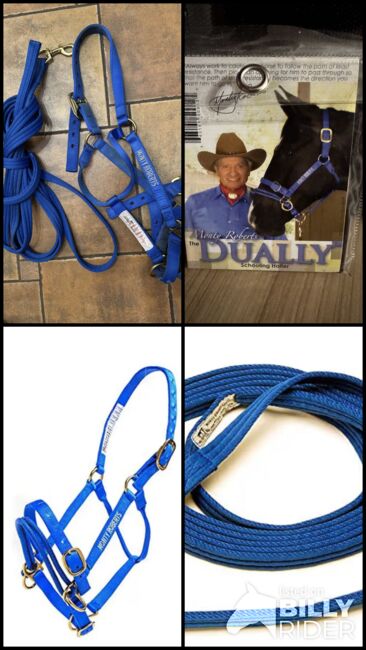 Original Monty Roberts Trainingshalfter (Full) mit Longe und Übungs-CD, Monty Roberts Duales Ausbildungs-Halfter, Bothe, Halters, Neuwied, Image 5