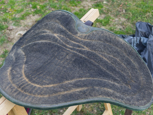 Originales Parelli Bareback Pad in schönem grün! Reitpad, Lederpad, Tannengrün, Parelli Natural Horsemanship Bareback Pad, Nine, Reitpad, Ettenheim, Abbildung 7