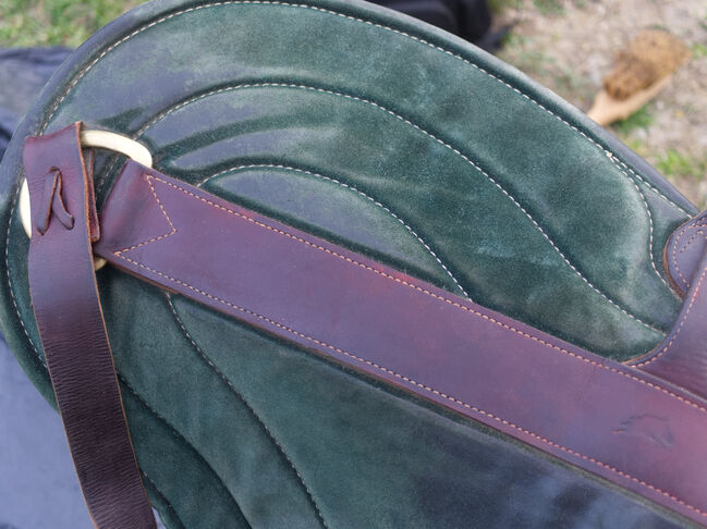 Originales Parelli Bareback Pad in schönem grün! Reitpad, Lederpad, Tannengrün, Parelli Natural Horsemanship Bareback Pad, Nine, Reitpad, Ettenheim, Abbildung 10