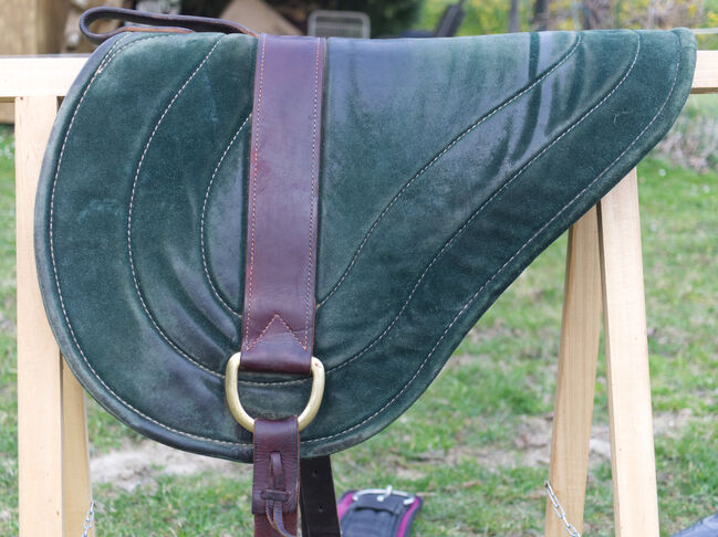 Originales Parelli Bareback Pad in schönem grün! Reitpad, Lederpad, Tannengrün, Parelli Natural Horsemanship Bareback Pad, Nine, Reitpad, Ettenheim, Abbildung 6