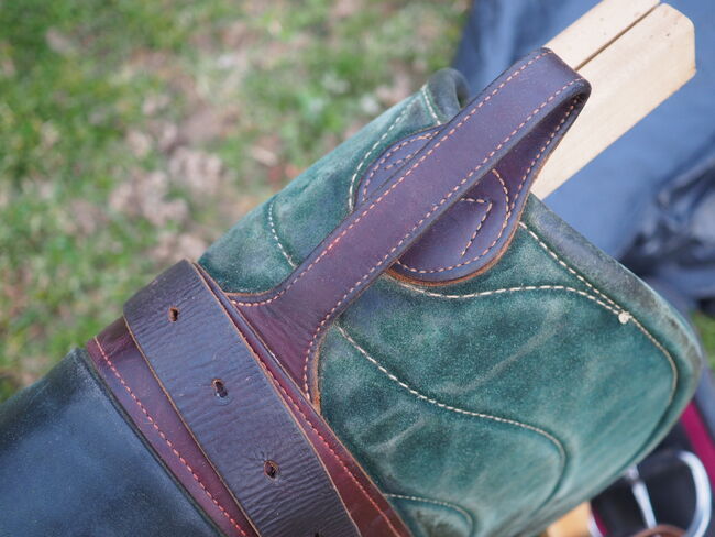 Originales Parelli Bareback Pad in schönem grün! Reitpad, Lederpad, Tannengrün, Parelli Natural Horsemanship Bareback Pad, Nine, Reitpad, Ettenheim, Abbildung 8