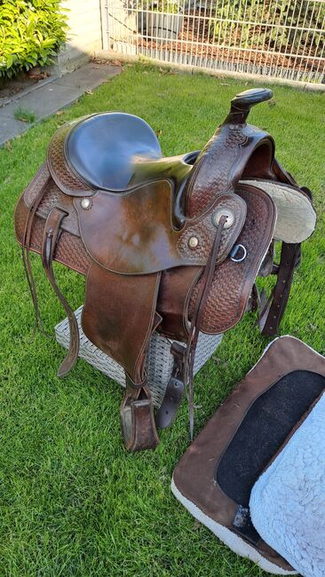 Orthoflex, Westernsattel, Sattelgurt, 2x Pads, Orthoflex , Maike , Western Saddle, Hünxe 