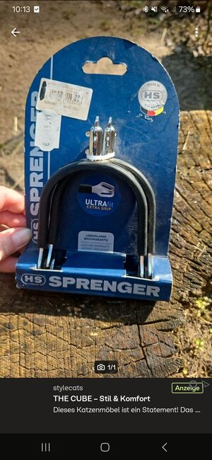 Sprenger Sporen, Sprenger ULTRA fit EXTRA GRIP Sporen - Edelstahl rostfrei, 40 mm abgerundet mit Sonnenrad, Mareike , Ostrogi, Strodehne 