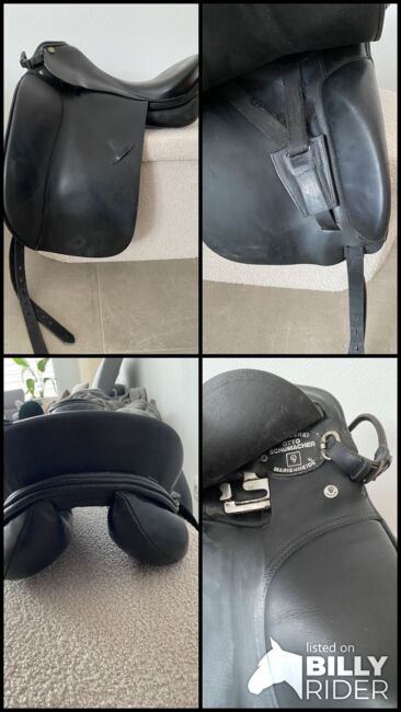 Otto Schumacher Dressursattel 18 zoll, Otto Schumacher, Leonie Kandsperger, Dressage Saddle, Velburg, Image 14