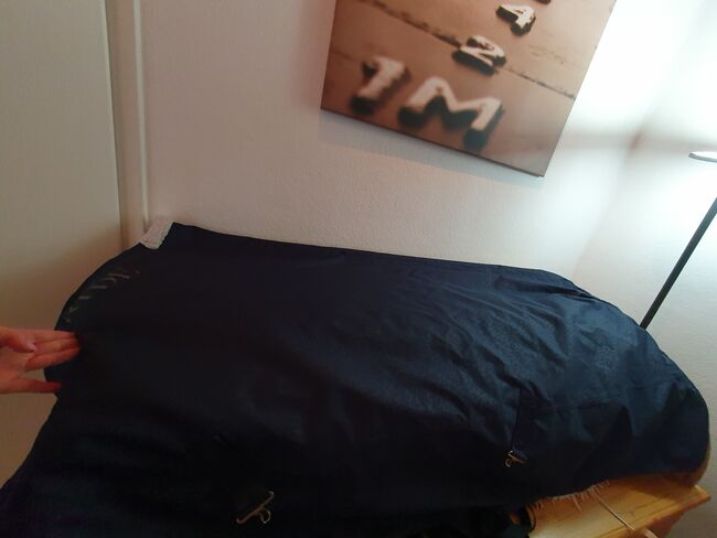 Outdoor/ Regendecke,  50gr,  dunkelblau, 155cm, Ride Now, Nicole Carls , Horse Blankets, Sheets & Coolers, Rosengarten, Image 5