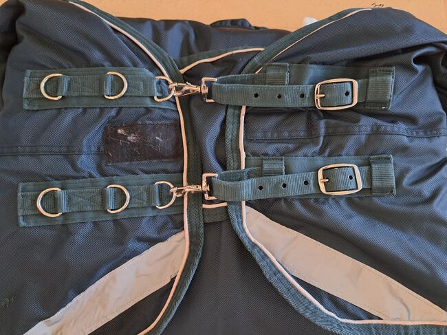 Outdoordecke, Highneck, 155cm, 250g, dunkelgrün, Cheval de luxe, Cheval de luxe Avignon, Miriam, Horse Blankets, Sheets & Coolers, Stuttgart, Image 6