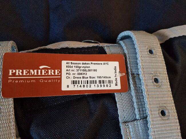 Outdoordecke 145 Regendecke 150 g blau neu OVP, Premiere, Laura B., Pferdedecken, Ulm, Abbildung 5