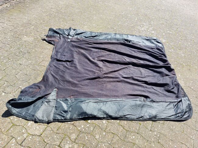 Outdoordecke – braun/schwarz - Größe 165cm – 200g-Füllung, N.E., Pferdedecken, Gütersloh, Abbildung 2