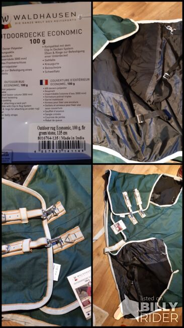 Outdoordecke economic 100g, Waldhausen Outdoordecke economic, Franziska , Horse Blankets, Sheets & Coolers, Dreetz, Image 5